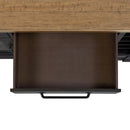 Montrose Server and Hutch with LED Light in Espresso and Brown
