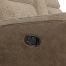 Hornet 3PC Sectional Set with Console and 2 Recliners