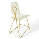 Ponder Performance Velvet Counter Stool