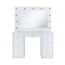 Amia Complete Dressing Table with Lightbulbs