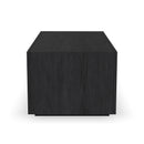 Waterfall Rectangular Coffee Table with Casters - 5000003608 - Michael's Discount Furniture