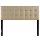 Emily Queen Upholstered Fabric Headboard