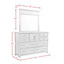 Jax Platform Storage Bedroom Set in Cherry