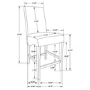 Stanton Counter Height Dining Set - Michael's Discount Furniture
