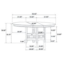 Lavon Counter Height Extension Dining Table - Michael's Discount Furniture