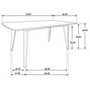 Malone Dining Table - Michael's Discount Furniture