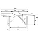 Spring Creek Extension Dining Table - Michael's Discount Furniture