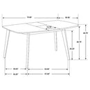 Redbridge Extension Dining Table - Michael's Discount Furniture