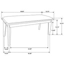 Alfredo Dining Bench - Michael's Discount Furniture