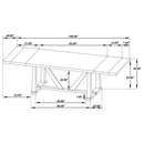 Middleton Extension Dining Table - Michael's Discount Furniture