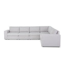 Flex 6-Seat Sectional with Wide Arm - 5000003321
