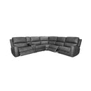 Linden Latitudes Power Reclining Sectional with Power Headrest & Lumbar - Michael's Discount Furniture