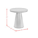 Portland End Table in Black