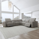 Aurora Latitudes Power Reclining Sectional with Power Headrests - 5000-1327-SECTPH-74901 - Michael's Discount Furniture