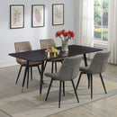 Brassie Swivel Dining Side Chair - Michael's Discount Furniture