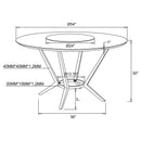 Abby Dining Table - Michael's Discount Furniture