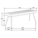Misty Dining Bench - Michael's Discount Furniture