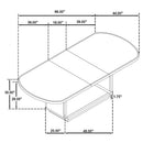 Leandro Dining Set - Michael's Discount Furniture