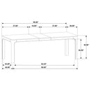 Solano Extension Dining Table - Michael's Discount Furniture