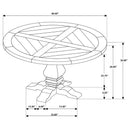 Florence Dining Table - Michael's Discount Furniture