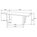 Bradshaw Dining Table - Michael's Discount Furniture