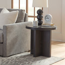 Waterfall Round End Table - 5000003610 - Michael's Discount Furniture