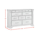 Kings Court 10-Drawer Dresser