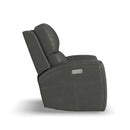 Linden Latitudes Power Swivel Gliding Recliner with Power Headrest, Lumbar, Heat & Massage - 5000008761 - Michael's Discount Furniture