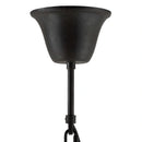 Reflect Glass and Metal Pendant Chandelier