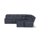Sawyer Latitudes Power Reclining Sectional with Power Headrests & Lumbar - 5000-1845-SECTPH-00942