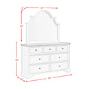 Eastwood Youth UPH Bedroom Set in Off-White