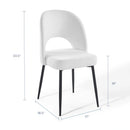 Rouse Upholstered Fabric Dining Side Chair