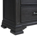Kings Court 3-Drawer Nightstand (Sliding Top)