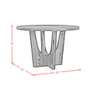 Oregon Round Table in Black