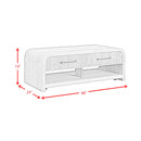 Ridgemont 2PC Occasional Table Set in Natural-Coffee Table & End Table