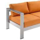 Shore Outdoor Patio Aluminum Sofa