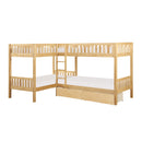 Bartly-(4) Corner Bunk Bed with Storage Boxes image
