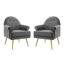 Revive Armchair Performance Velvet Set of 2