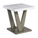 Greta 2PC Occasional Table Set-Coffee Table & End Table