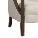 Hopkins Chair w/Brown Arm Columbia Natural(ISTA 3)
