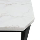 Francesca White Counter Height Dining Table