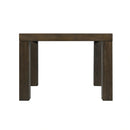 Grady 6PC Dining Set (72" Table + 4 Chairs + Bench) in Brown