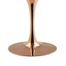Lippa 47" Round Artificial Marble Dining Table