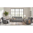 Jackpot P1 Sofa with Heat Massage in Explore Light Grey