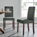 Prosper Upholstered Fabric Dining Side Chair Set of 2