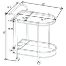 Desiree Bar Cart - Michael's Discount Furniture