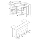 Bellemore Home Bar - Michael's Discount Furniture