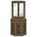 Alviso Corner Bar Cabinet - Michael's Discount Furniture