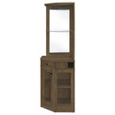 Alviso Corner Bar Cabinet - Michael's Discount Furniture