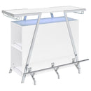 Araceli Home Bar with LED Lighting - Michael's Discount Furniture